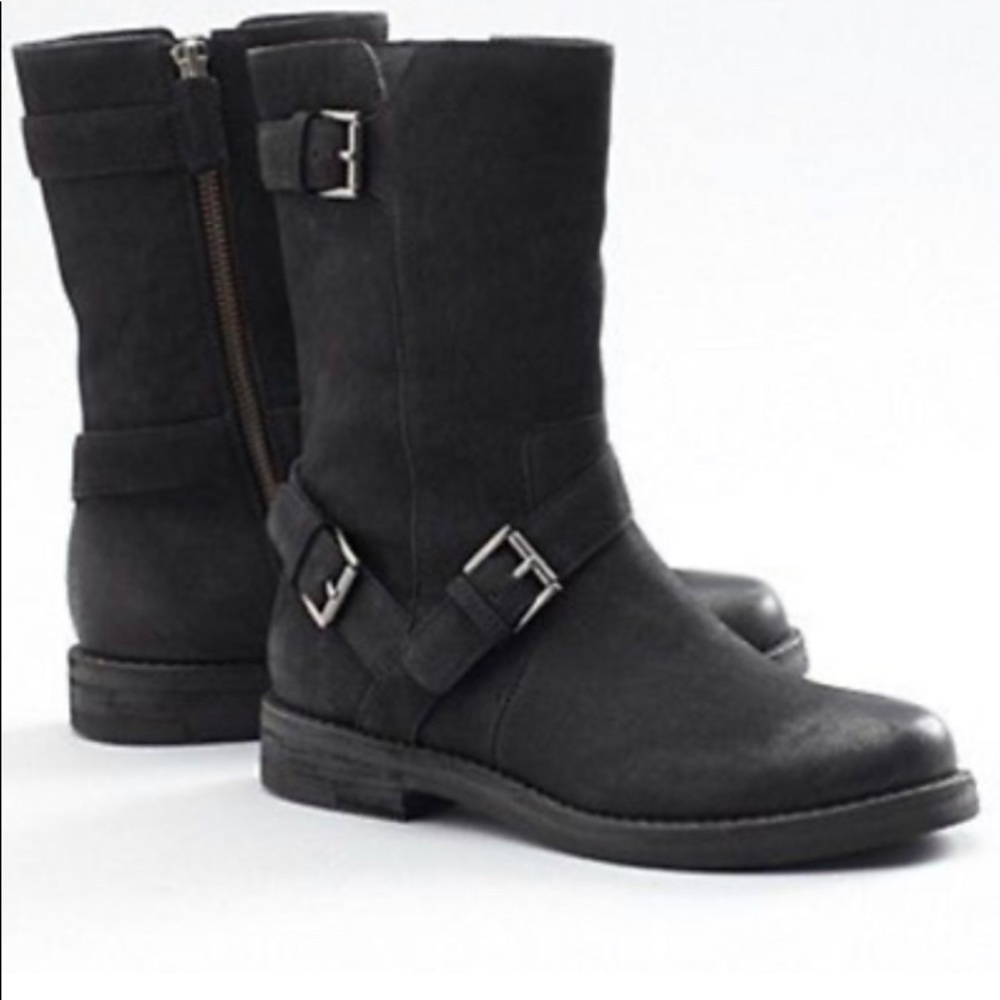 Eileen Fisher Moto Nubuck